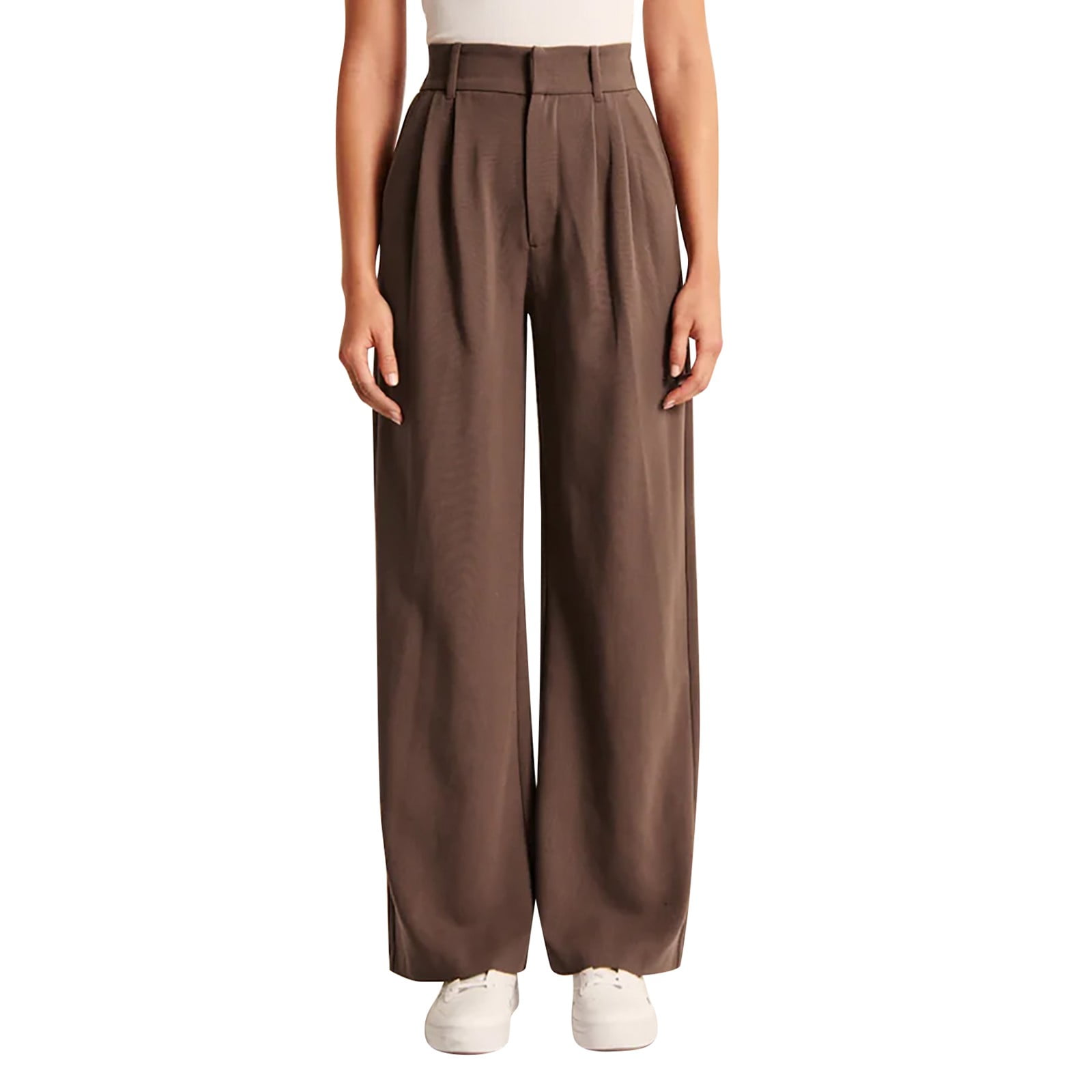 Buy Dark brown Trousers & Pants for Women by NeshamaKurti Online | Ajio.com