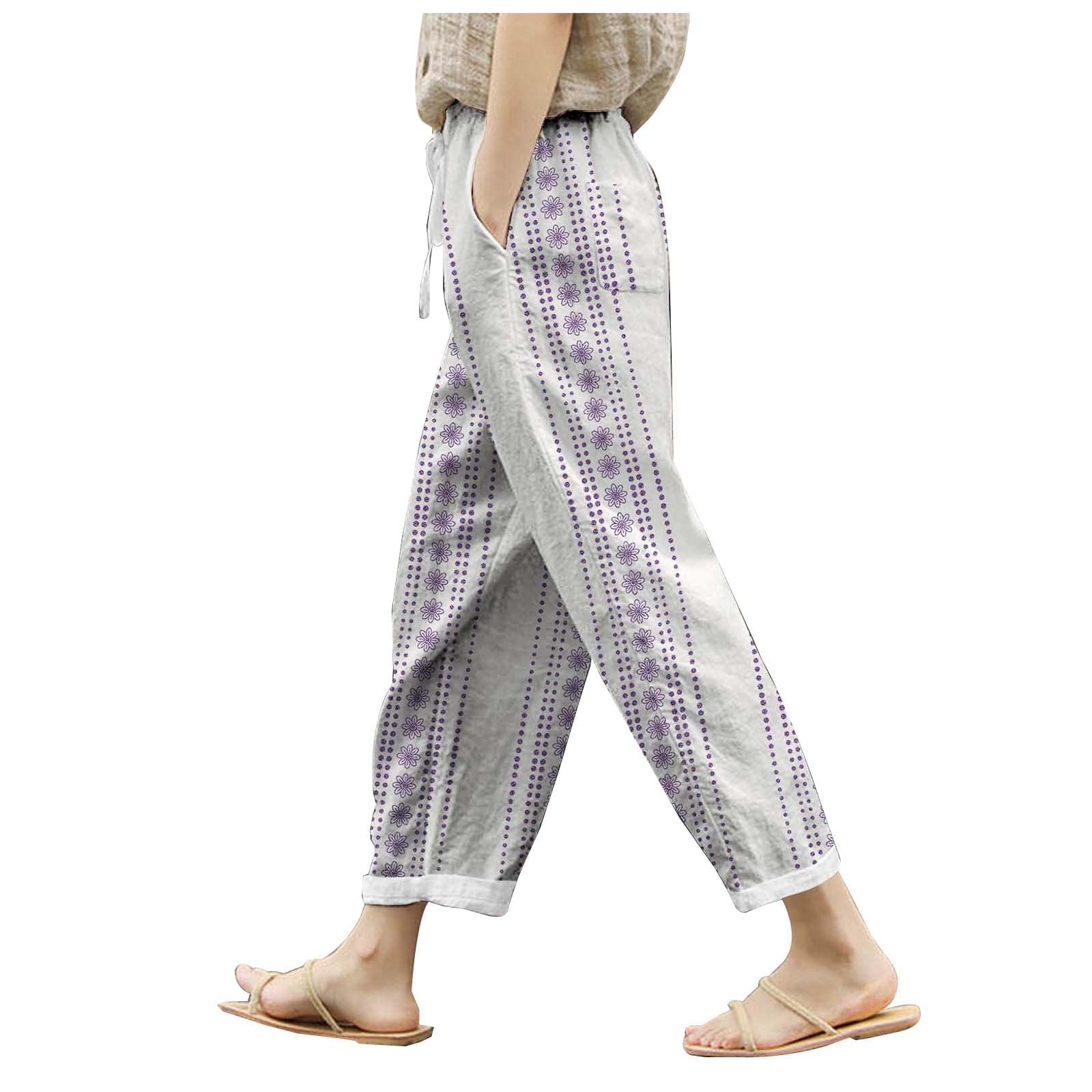 Fsqjgq Women's Pants Capri Pant Sweatpants Womens Trousers