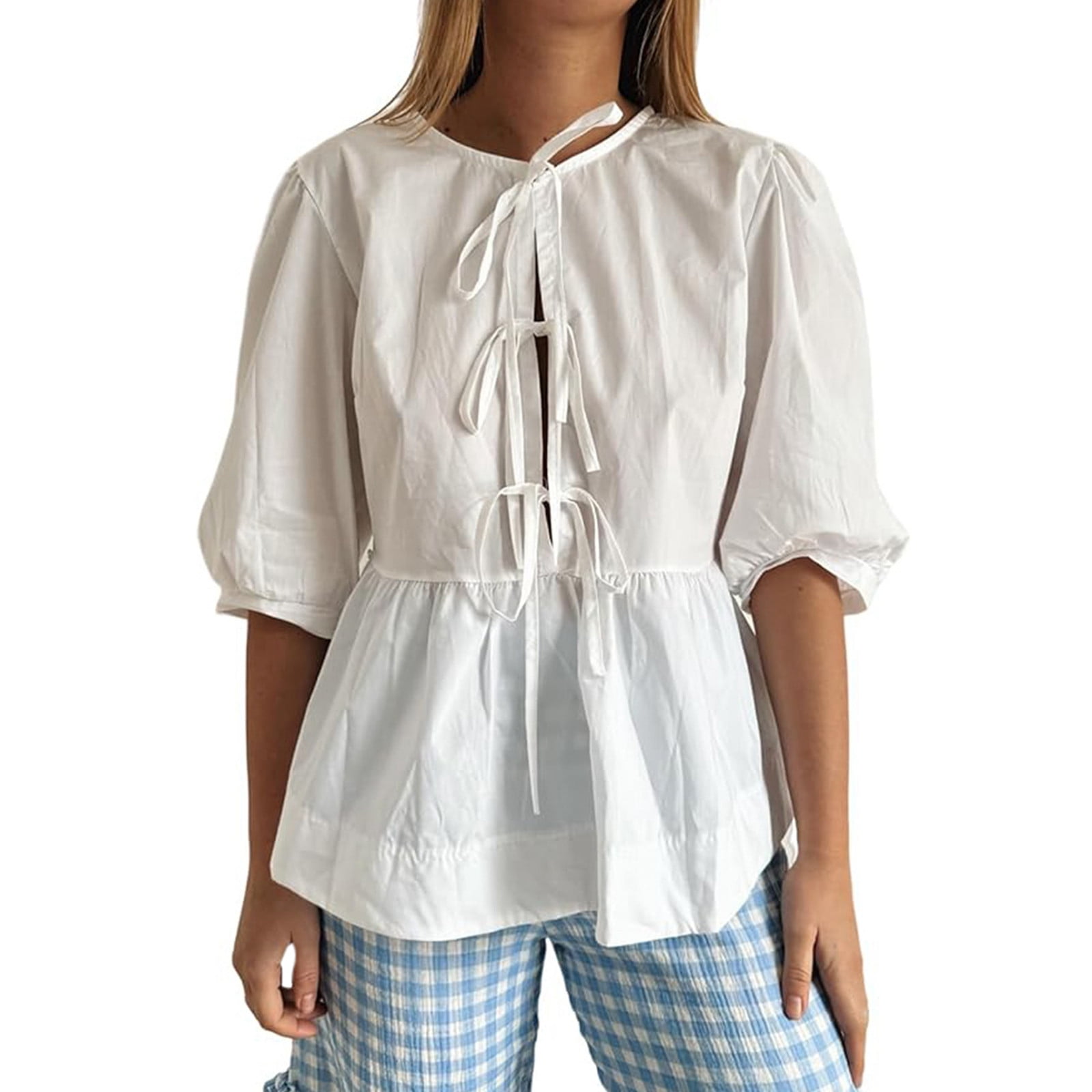 nice white tops for ladies
