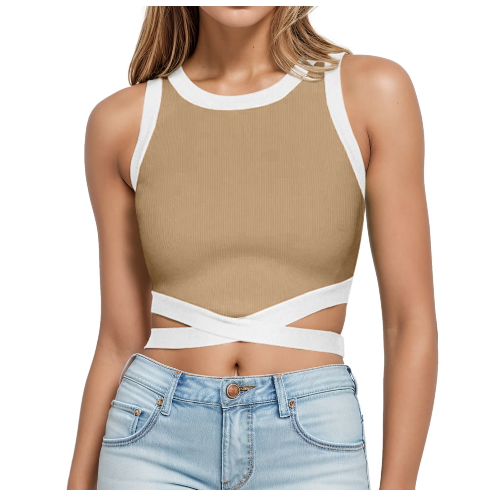cheap plain crop tops