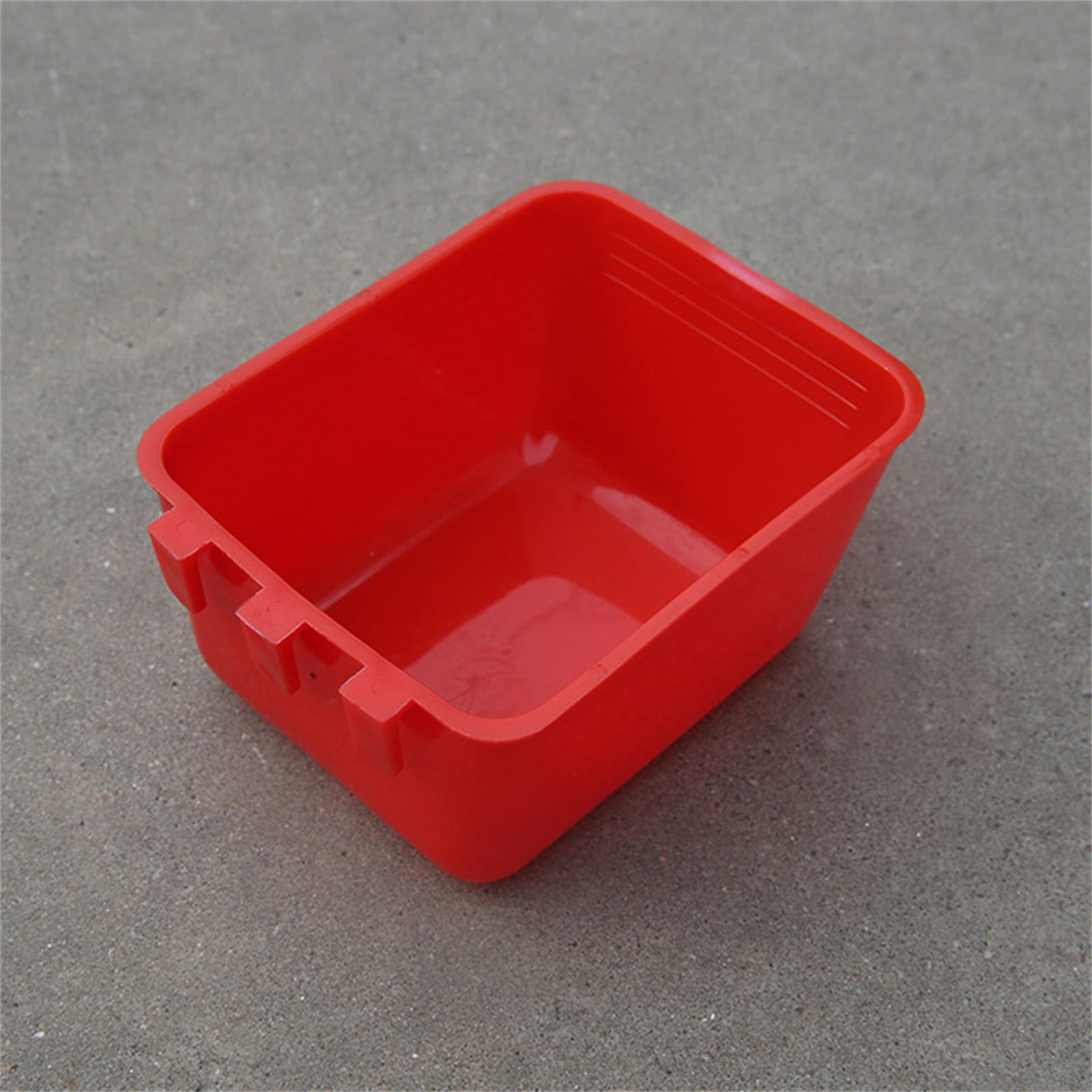 4 PCS Bird Feeder And Waterer - Plastic Cage Cup For Chicken Duck Pigeon Feeding