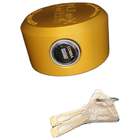 Ft. Knox Locks Cobra Sidewinder Aluminum Puck Lock (1)