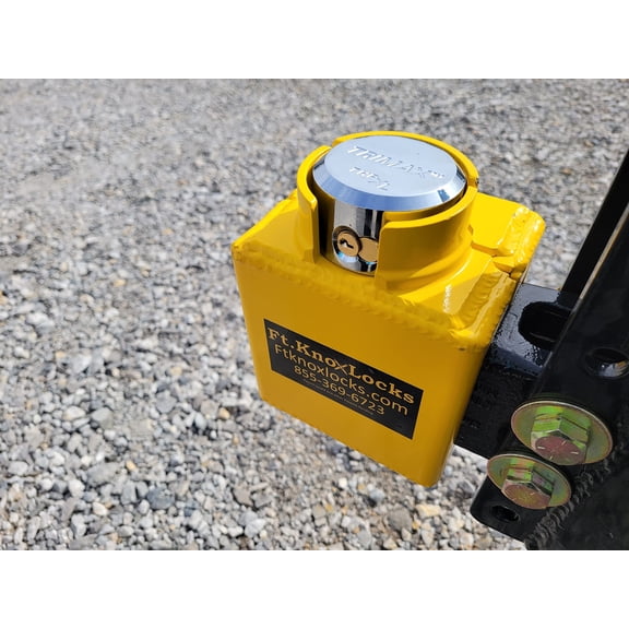 Ft. Knox Locks Demco EZ Latch Coupler Lock (W/Trimax Puck Lock)