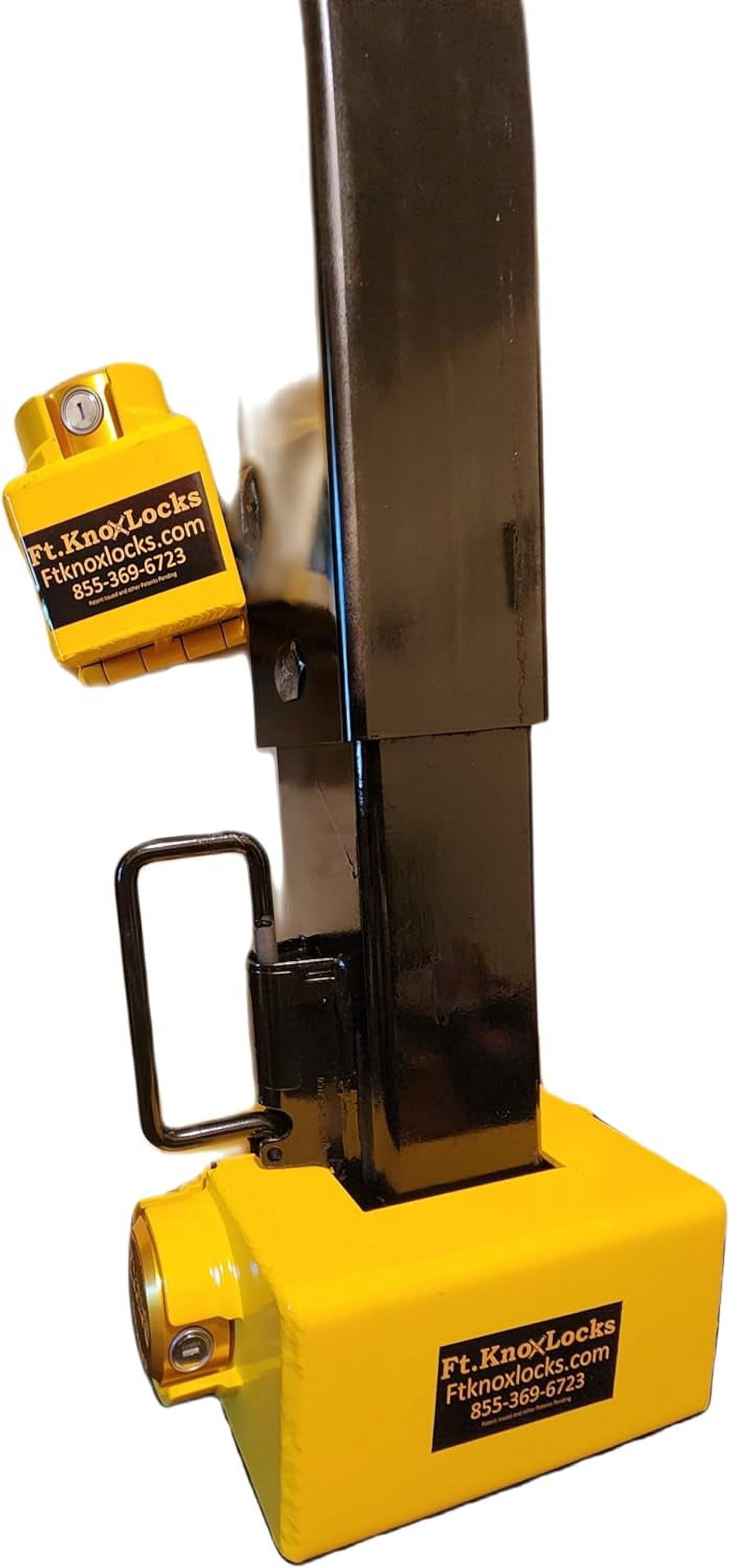 Ft. Knox Locks Gooseneck Square Tube Combo (Abloy Sentry Stainless ...