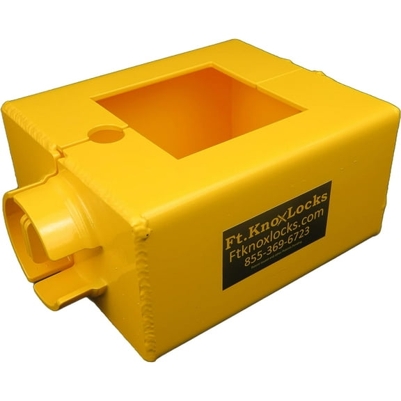 Ft. Knox Locks Gooseneck Square Tube Coupler Lock