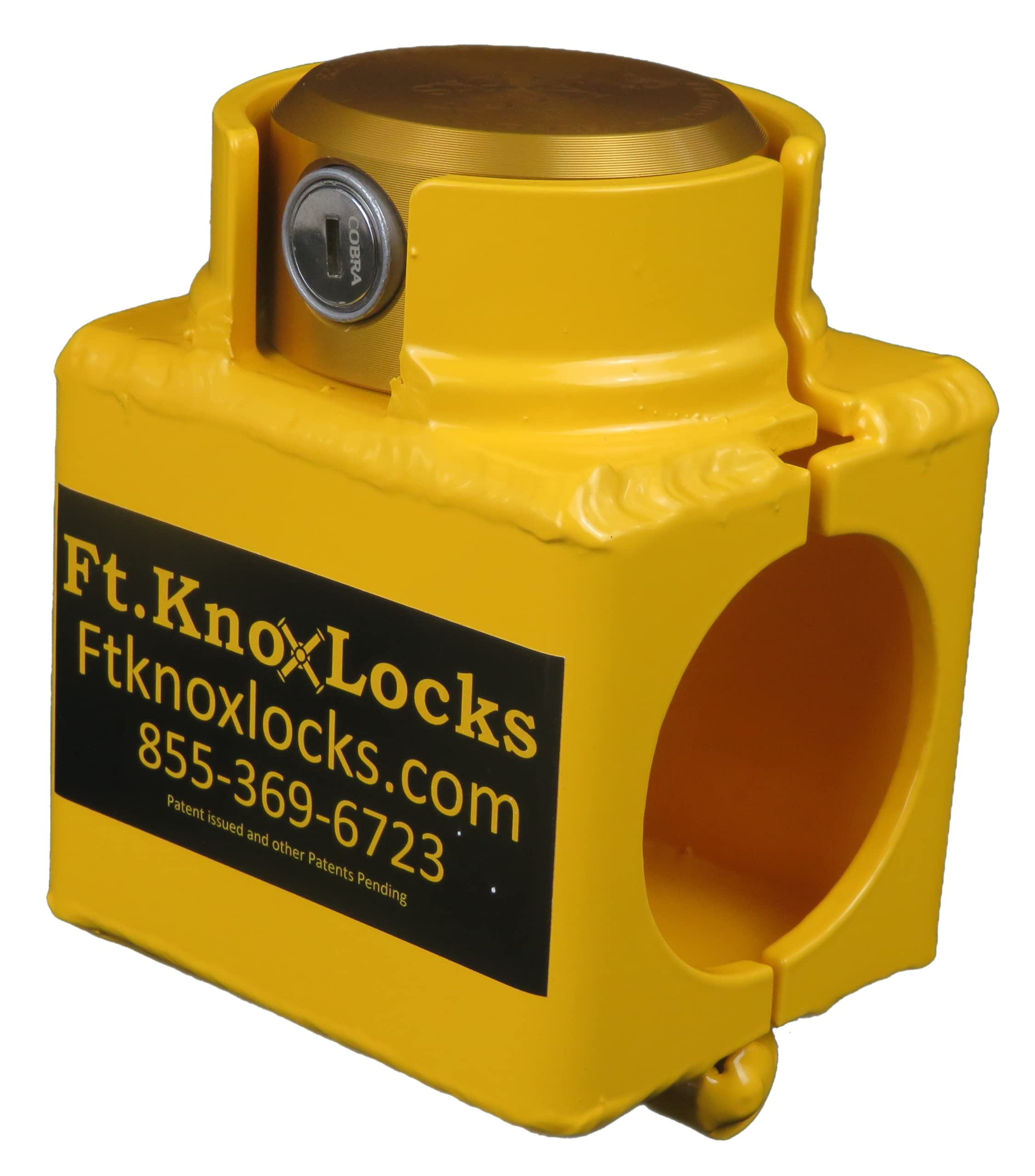 Ft. Knox Locks Ram Sliding Collar Coupler/Hitch Trailer Lock (Ft. Knox ...