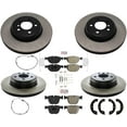 thumbnail image 1 of Ft & Rear Carbon Brake Rotors Pads hardware For BMW 535i GT xDrive 2011-2017, 1 of 13