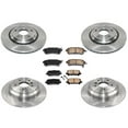 thumbnail image 1 of Ft & Rr Brake Rotors Ceramic Brake Pads for Honda Odyssey 15-17 6pc Kit, 1 of 6