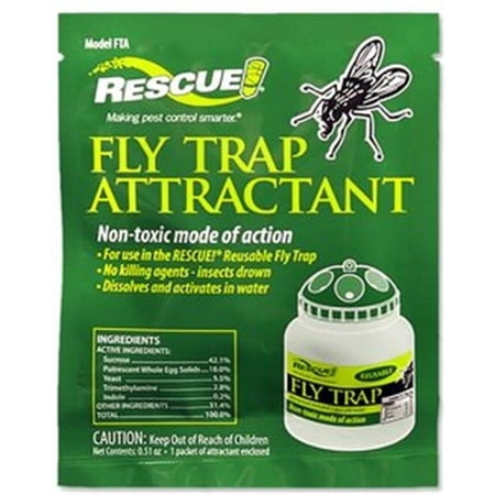 RESCUE! Reusable Fly Trap Bait Refill – Outdoor Use