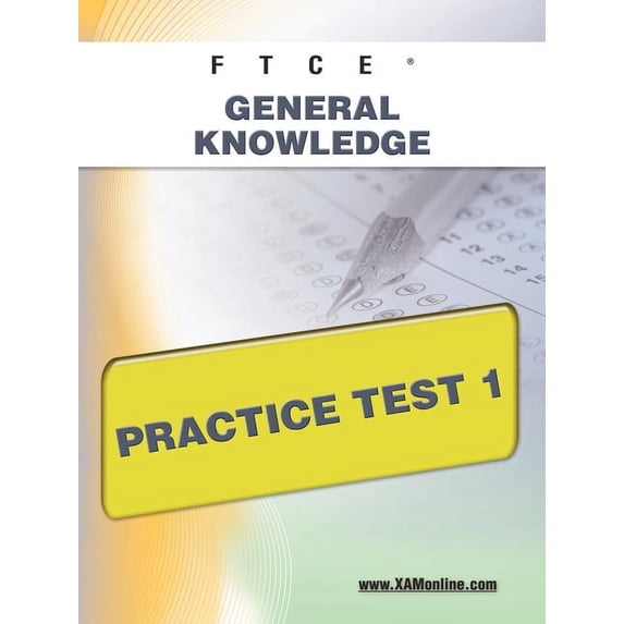 Ftce: FTCE General Knowledge Practice Test 1 (Paperback)