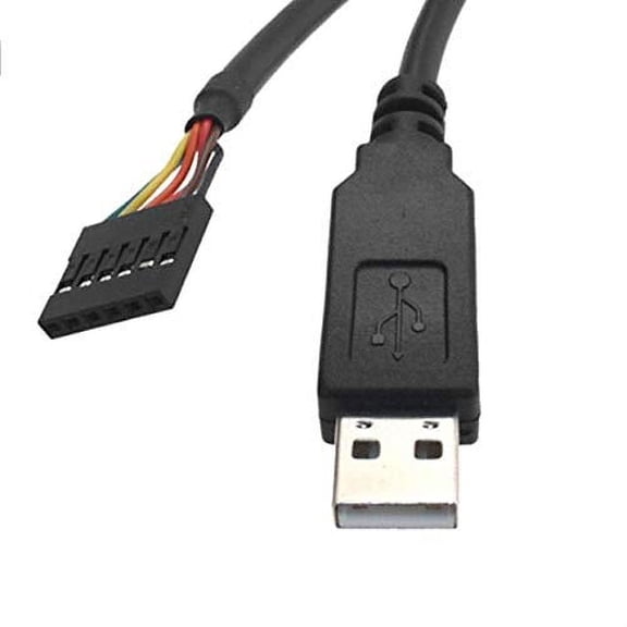 Ftdi Ftdi Ttl-232R-3V3 Usb To Serial Converter Cable, 3.3V, 6Way Electronic_Cable