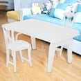 thumbnail image 1 of Ftory 3 Pcs Dolls Accessory Dinner Table And Chairs For Pin Doll,Dolls Dinner Table Chair,Table And Chairs For Doll, 1 of 8