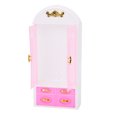 thumbnail image 1 of Ftory Plastic Wardrobe Storage Cabinet Closet For Dolls Furniture Dollhouse Accessory,Wardrobe, Dollhouse Wardrobe, 1 of 8
