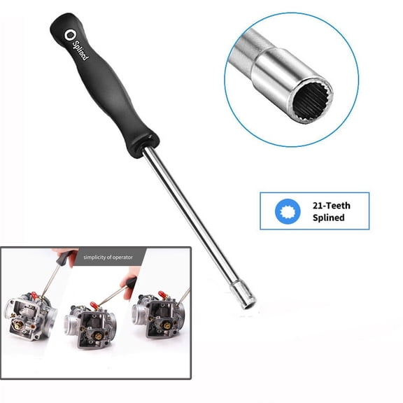 Ftrimoun 1Pc Carburetor Adjustment Screwdriver Tool Tune-up Key for Small Engines Lawn Mower Chainsaw Trimmer Motorcycle