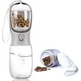 thumbnail image 1 of Ftwujt Dog Water Bottle,Portable Pet Water Bottle with Food Container,Outdoor Portable Water Dispenser for Cat,Puppy,Pets for Walking,Hiking,Travel,Puppy Essentials,Dog Stuff, 1 of 10