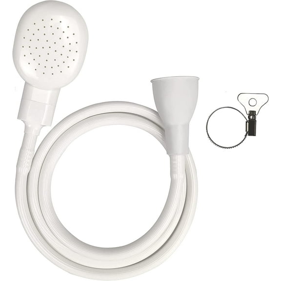 Ftwujt Hose for Bathtub Faucet,Sink Hose, Portable Rubber Hose Nozzle, Sink Hose Attachment for Faucet, Easy to Use, Hand Shower, Suitable for People or Pets