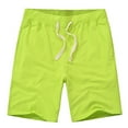 thumbnail image 1 of Ftwytp Men's 100% Cotton Loose Fit Sports Shorts, Drawstring Waist, 5-Point Length Casual Shorts, Comfortable and Breathable for Summer, 1 of 5