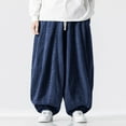 thumbnail image 1 of Ftwytp Men's Fashion Y2k Streetwear Jeans Plus Size Loose Fit Straight Leg Casual Work Pants Wash Distressed Baggy Wide Leg Stylish Hip Hop Dance Skateboard Denim Pants, 1 of 9