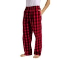 thumbnail image 1 of Ftwytp Men's Pajama Pants Cotton Plaid Pants Lightweight Mid-Waist Sleep Pant Comfy Loungewear Sleepwear Nightwear Trousers Pjs Bottoms with Pockets, 1 of 4