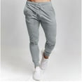 thumbnail image 1 of Ftwytp Men's Pants Loose Casual Yoga Pants Straight Legs Trousers Fall Comfortable Elastic Waist Pants Cargo Sweatpants Straight Comfortable Outdoor Trousers, 1 of 5