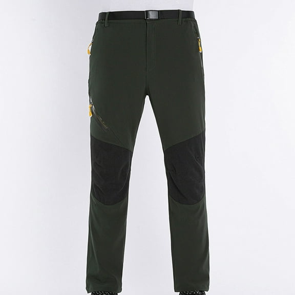 Ftwytp Men's Slim Fit Hiking Pants, Breathable Outdoor Sports Pants for Summer, Lightweight Waterproof Trekking Pants for Mountaineering