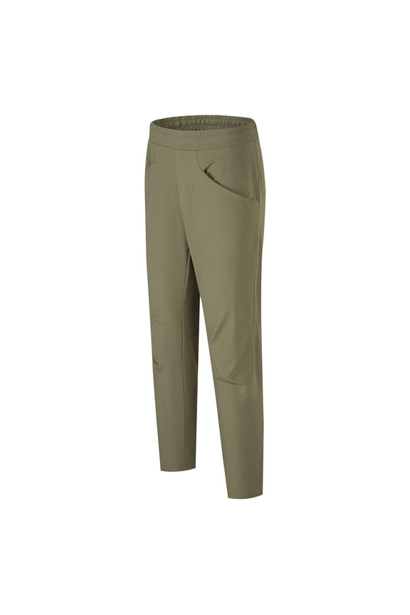 Mens Shorts Quick Dry Outdoor Hiking Shorts Cargo Shorts Elasticated Waist for Men with Multi Pocket for Fishing Camping Casual