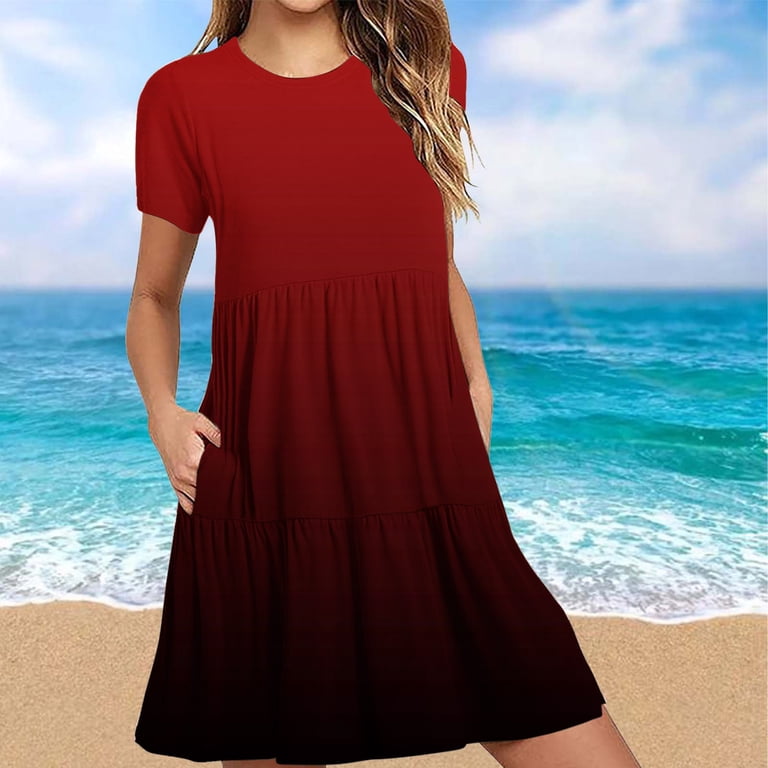 red birthday dress sparkly Fringed One-Shoulder Short Sequin Party Dress