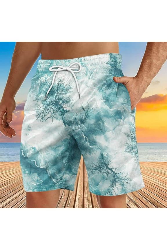 SweatShorts for Men with Pockets Elastic Waist Pants Beach Shorts Drawstring Special Funny Print Beer Festival Beach Casual Trouser Shorts