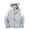 thumbnail image 1 of Ftwytp Women's Waterproof Ski Jackets 3 in 1 Snow Jackets Hooded Fleece Winter Coats Windbreaker Snowboard Jackets, 1 of 2