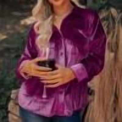 Ftwytp Womens Velvet Blazer Suit Jacket Casual Work Office Long Sleeve Fully Lined Blazer Jacket with Pockets Outerwear