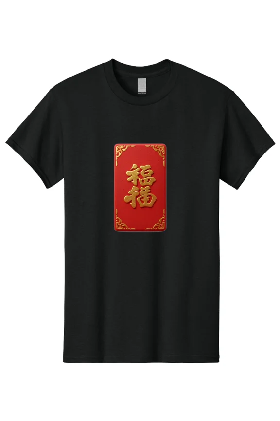 Fu-3 Mens Graphic Tee, 100% Cotton, Casual Summer Wear
