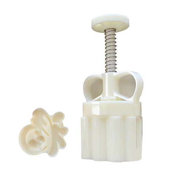 Fu Character Cake Mold MidAutumn Festival Makers Cookie Stamps Hand Pressure Baking Tool