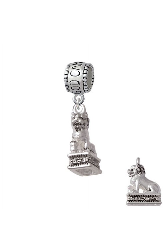 Fu Dog - God Can Charm Bead