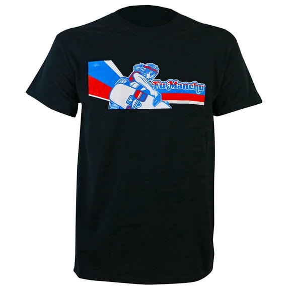 Fu Manchu Men's New Alva T-Shirt Black Medium | Licensed Hi Fidelity Merchandise