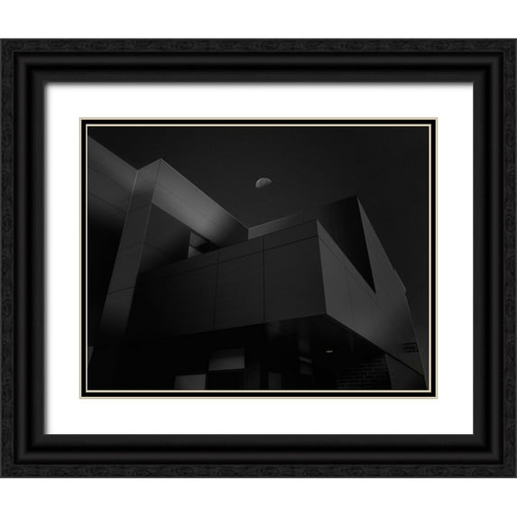 Fu, Molly 18x15 Black Ornate Wood Framed with Double Matting Museum Art Print Titled - The Faculty Building