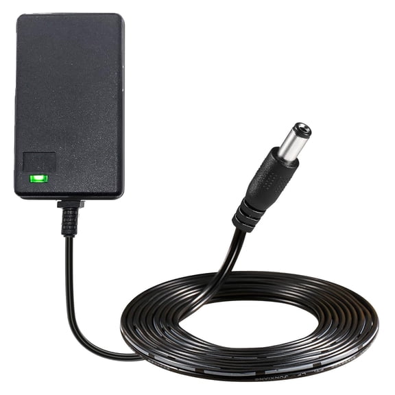 Fu1997 12V 1500mA Battery Charger for Kids Ride On Car - Universal Round Hole with LED Indicator - AC Adaptor, Power Supply for Ride - on Cars in Play Areas