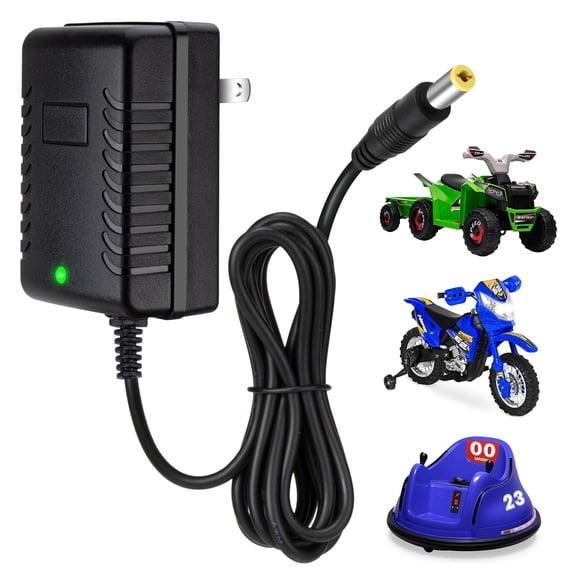 Fu1997 12V Kids Ride On Car Charger - Reliable Charging Solution for Toddler Electric Vehicles - Universal Fit, High - Quality Build - Ideal for Home and Outdoor Play
