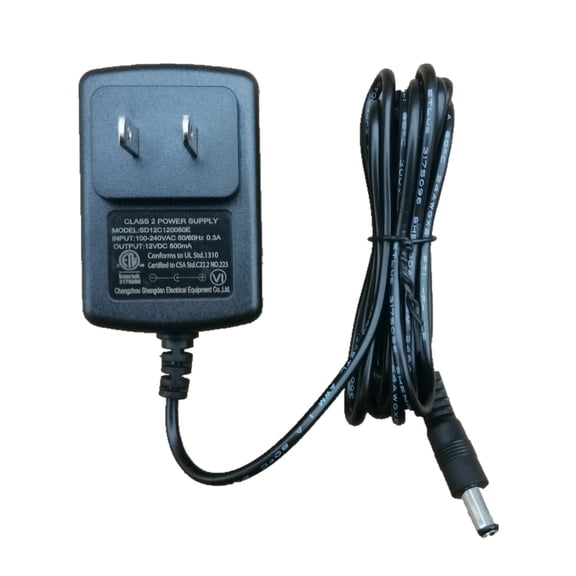 Fu1997 Premium - Grade 12V 500mA Universal Charger: Ideal for Wrangler & Dynacraft Electric Rides. Ensures Safe, Swift Charging with Compact, User - Friendly Design for Unmatched Playtime