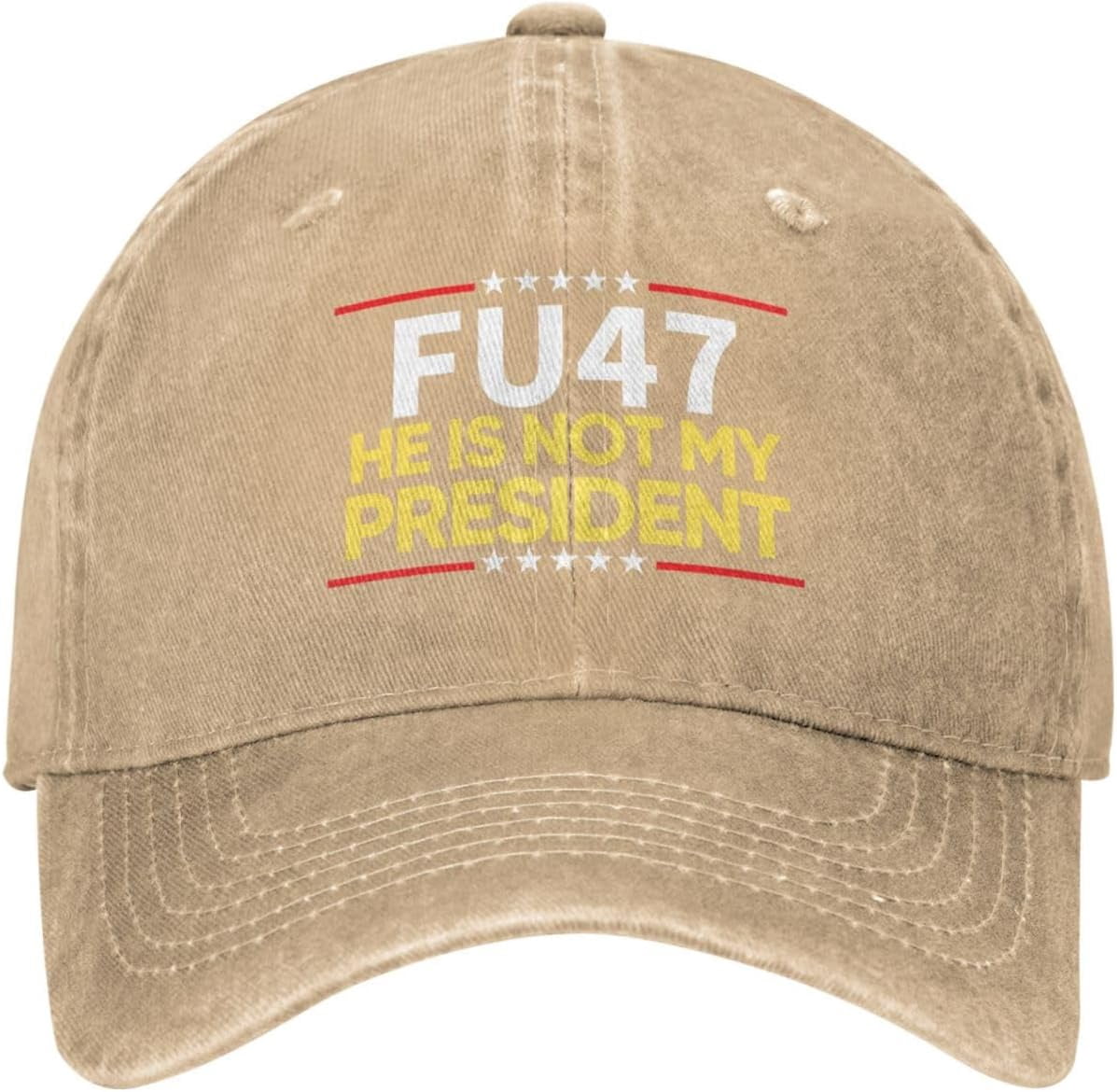 Fu47 Hat FDT 2025 Hat He is Not My Anti Hats for Men Women - Walmart.com
