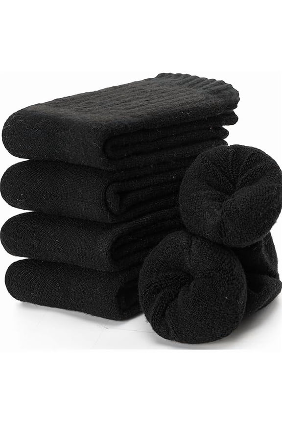 Men Merino Wool Socks Super Thick Thermal Hiking Winter Warm Boot Heavy Soft Cozy Socks for Cold Weather