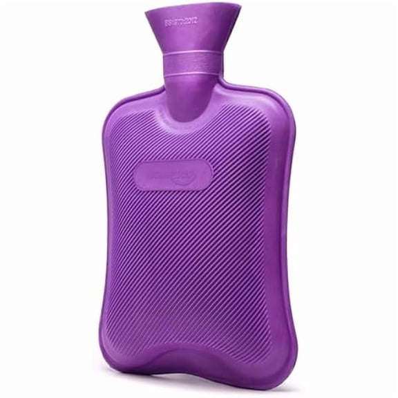 Fu997 Premium Classic Rubber Hot Water Bottle (Purple)