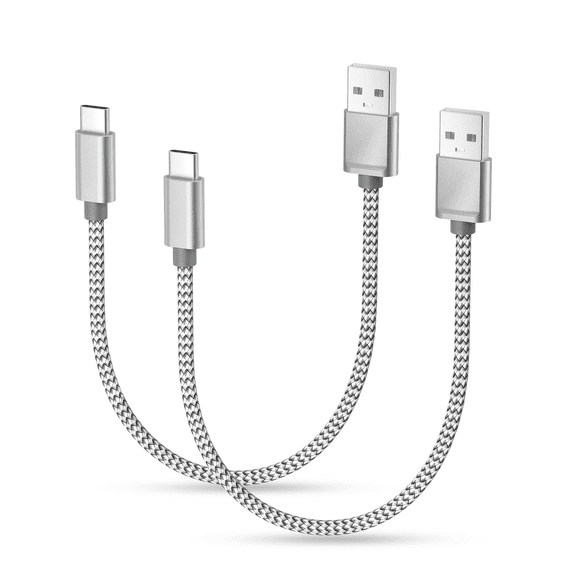 Quyaojz 2 - Pack 0.3M USB - A to USB - C Fast - Charging Cable - for Compatible with iPhone 15 - 17 Plus Pro Max, iPad Air 5, Mini 7, Samsung Galaxy S23 - S25, A - series