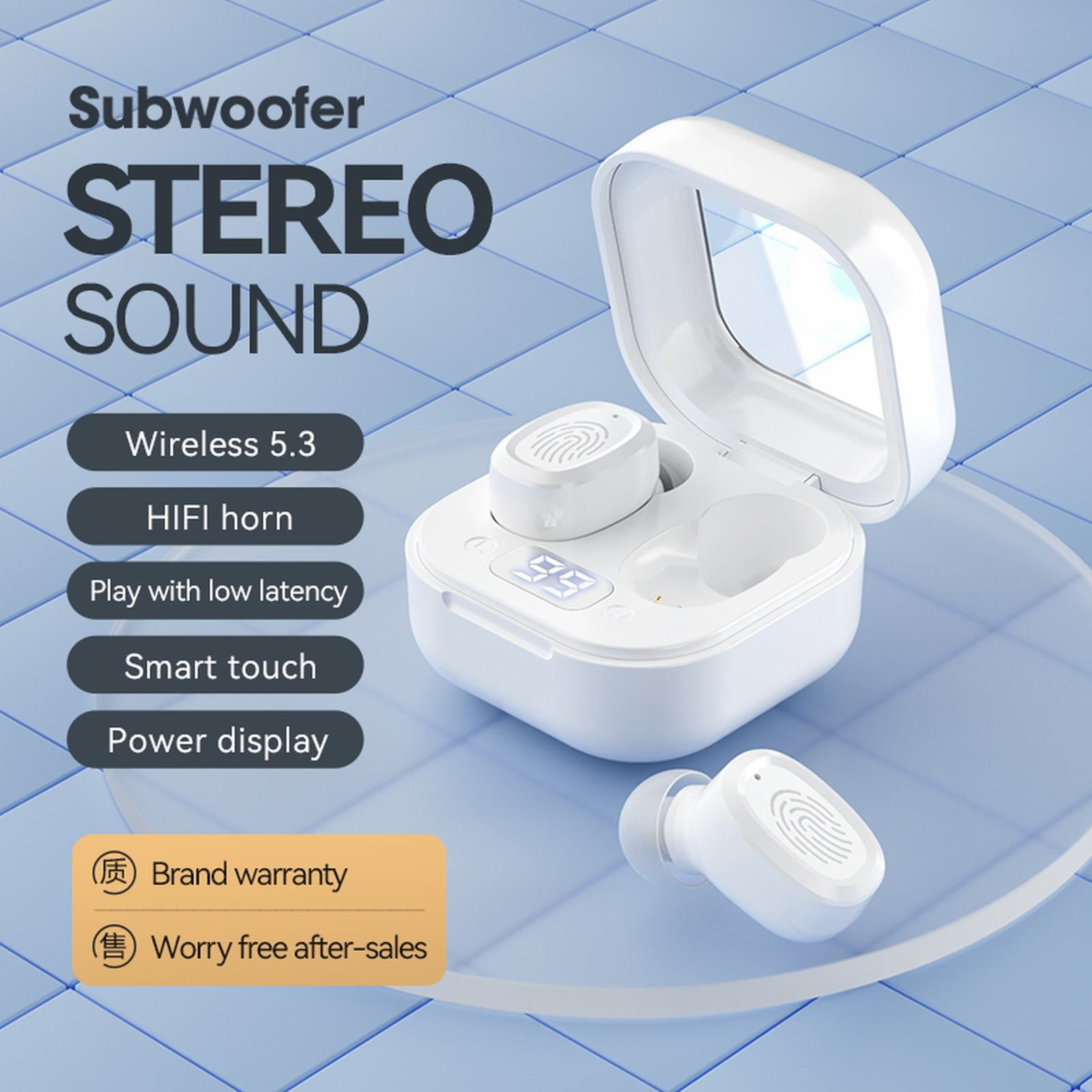 FuChenYu Beat Buds Pro 5.0 Wireless Headset Portable Charging Headset