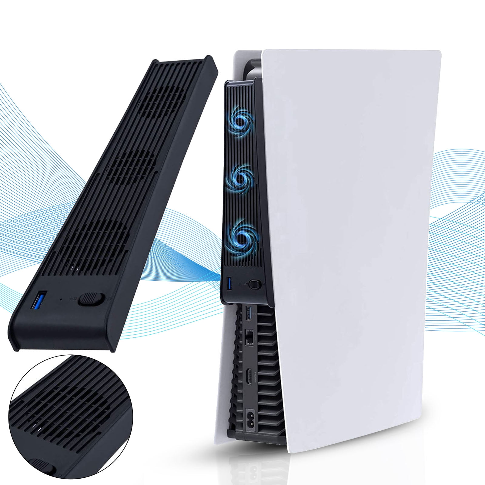 FuChenYu I59600kf Processor Computer Fan 3 Fan Cooler Game External