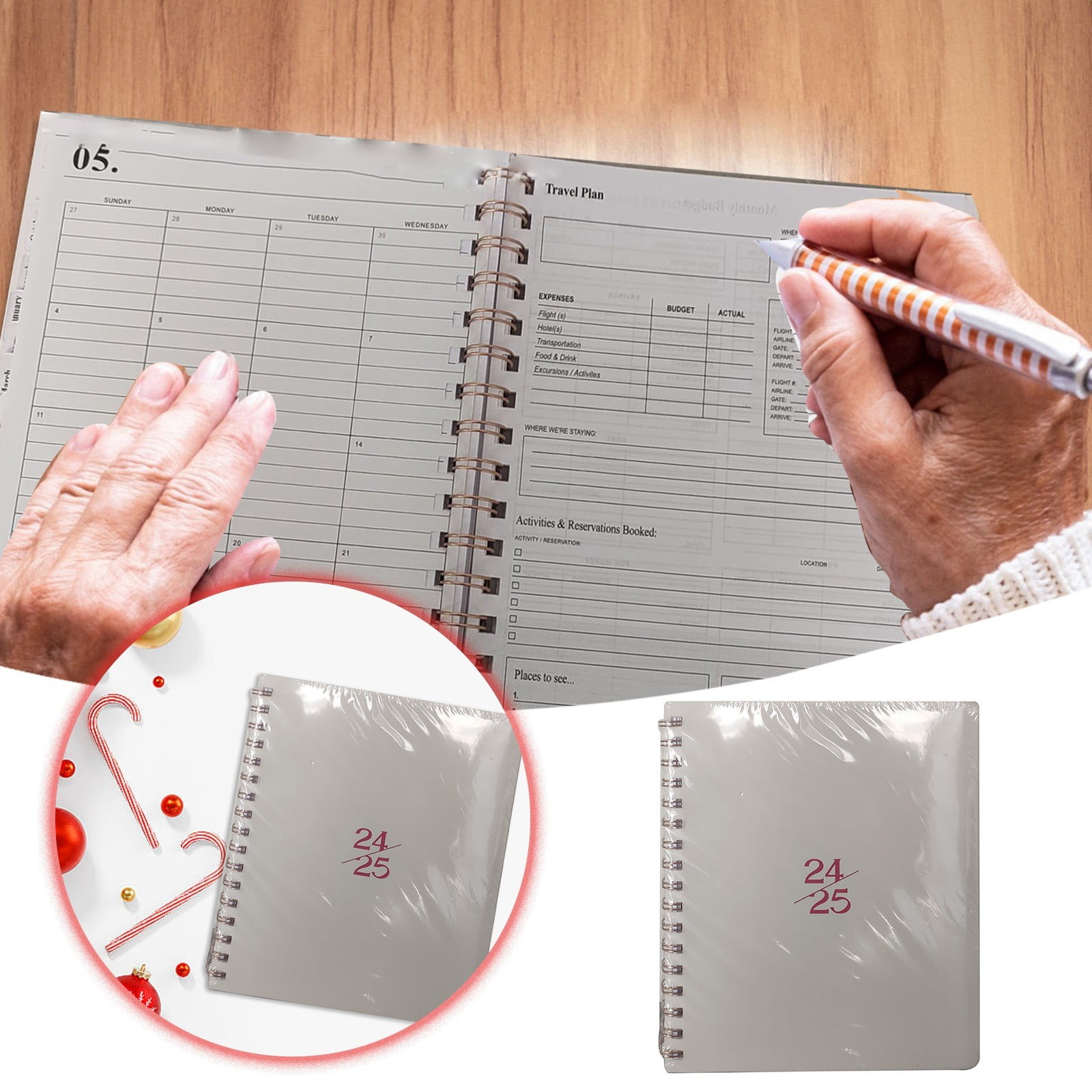 FuChenYu Journals for Writing 2025 Daily Planner 24 25 Daily Planner