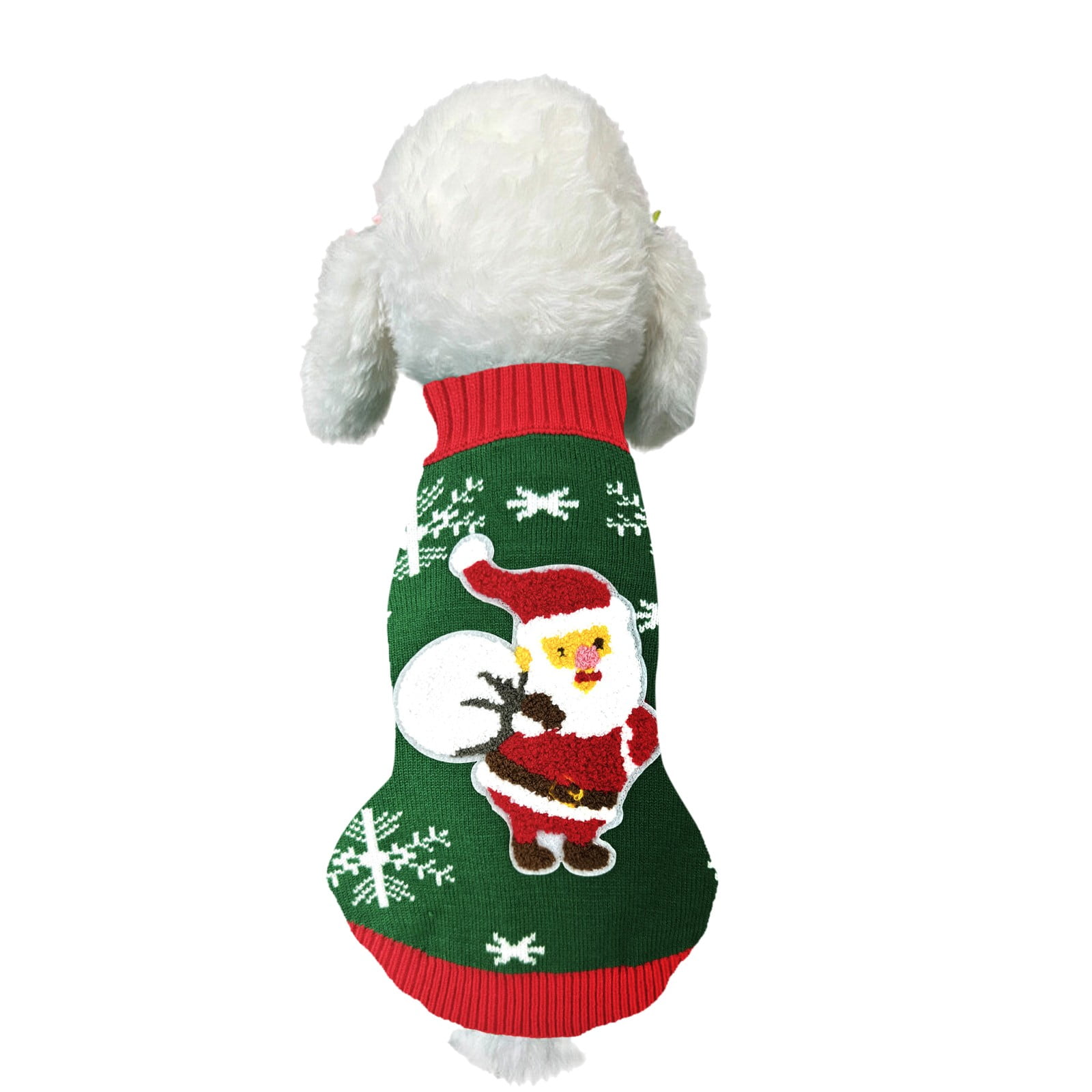 FuChenYu Pet Clothes for Cats for A Girl Christmas New Pet Knitted