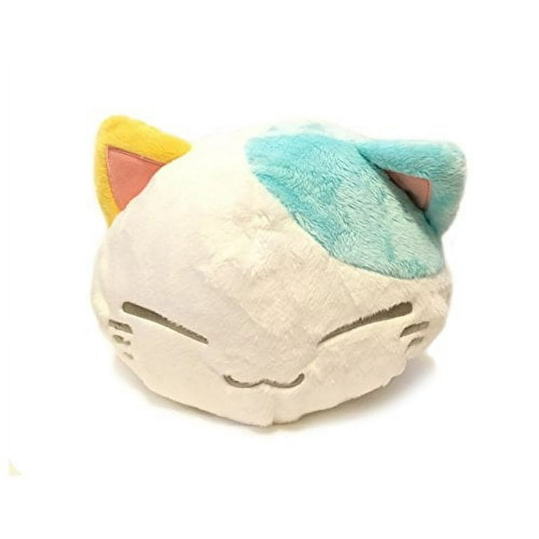 FuRyu Nemuneko DX Large Cat Plush 15 Pastel Blue White