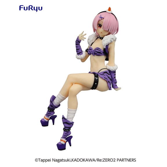 FuRyu: Re:Zero Starting Life in Another World - Ram (Demon Costume Another Color Ver.) Noodle Stopper Figure