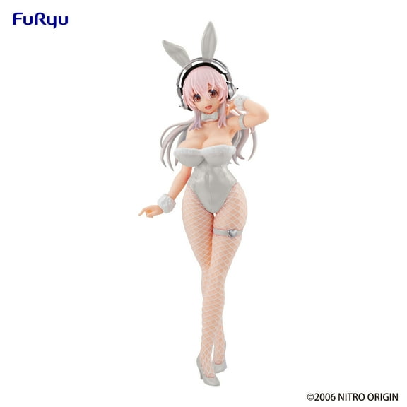 BiCute Bunnies Super Sonico Figure -Pearl White ver.-