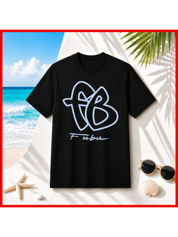 Fubu Classic Logo Retro Nineties Streetwear Hip Hop Unisex T-Shirt V90078, S-5XL